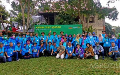 Alumni Angkatan 13 (Astaga) IPB Mengunjungi Agroqu di Sukabumi